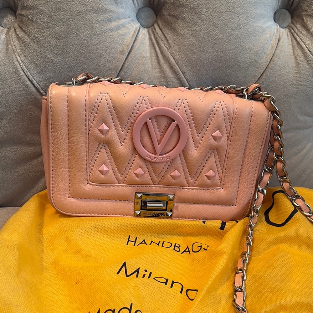 Valentino Pink Quilted Women's Bag